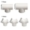 PVC 3 Way Duct Connector Ventilation Splitter 10