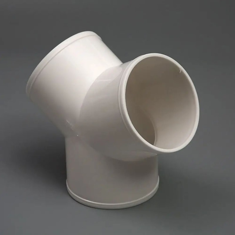 PVC 3 Way Duct Connector Ventilation Splitter 5