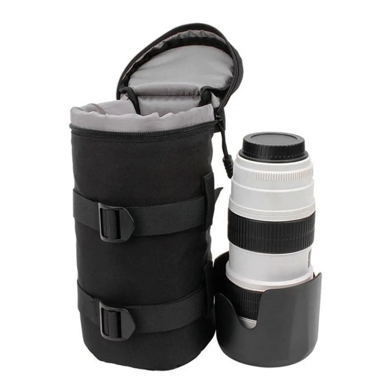 Waterproof Padded Camera Lens Bag Case 7