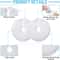 G Tube Pads Feeding Tube Covers 50pcs Set 3