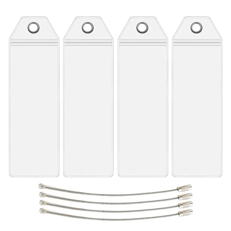Waterproof Cruise Luggage Tag Holder With Steel Loop 8