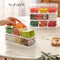 Acrylic Tea Bag Organizer Transparent Storage Box 8