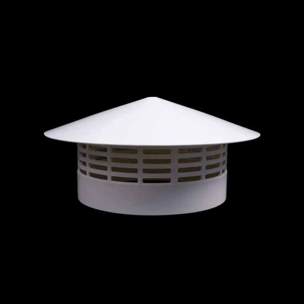 PVC Roof Vent Cap Round Air Vent Grille 0