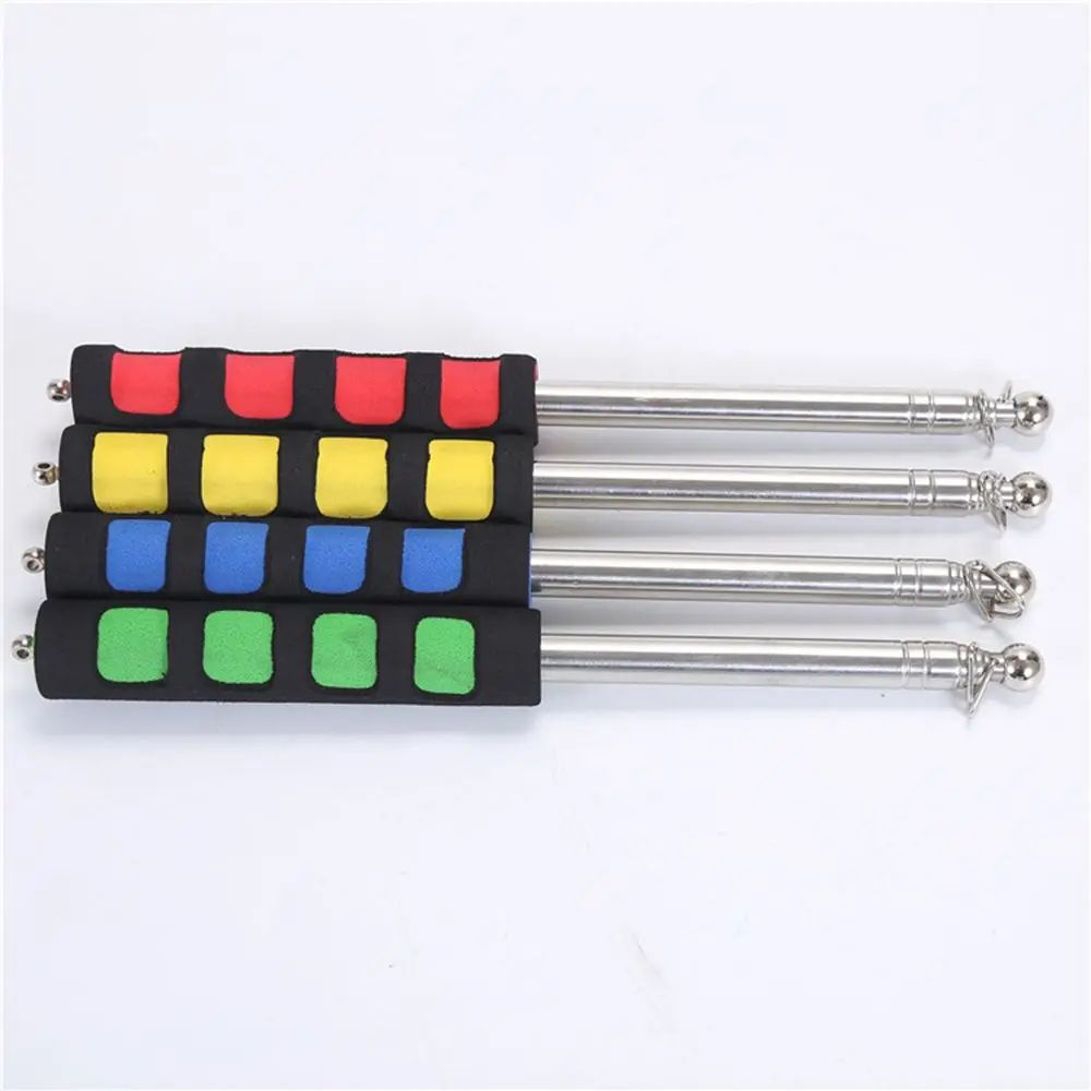 Telescopic Stainless Steel Flagpole Teaching Pointer 5