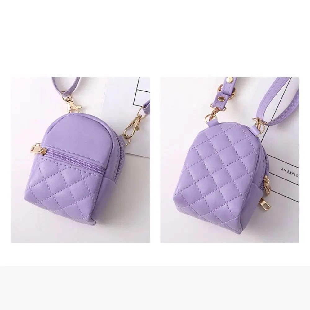 Mini PU Leather Crossbody Coin Purse Bag 4