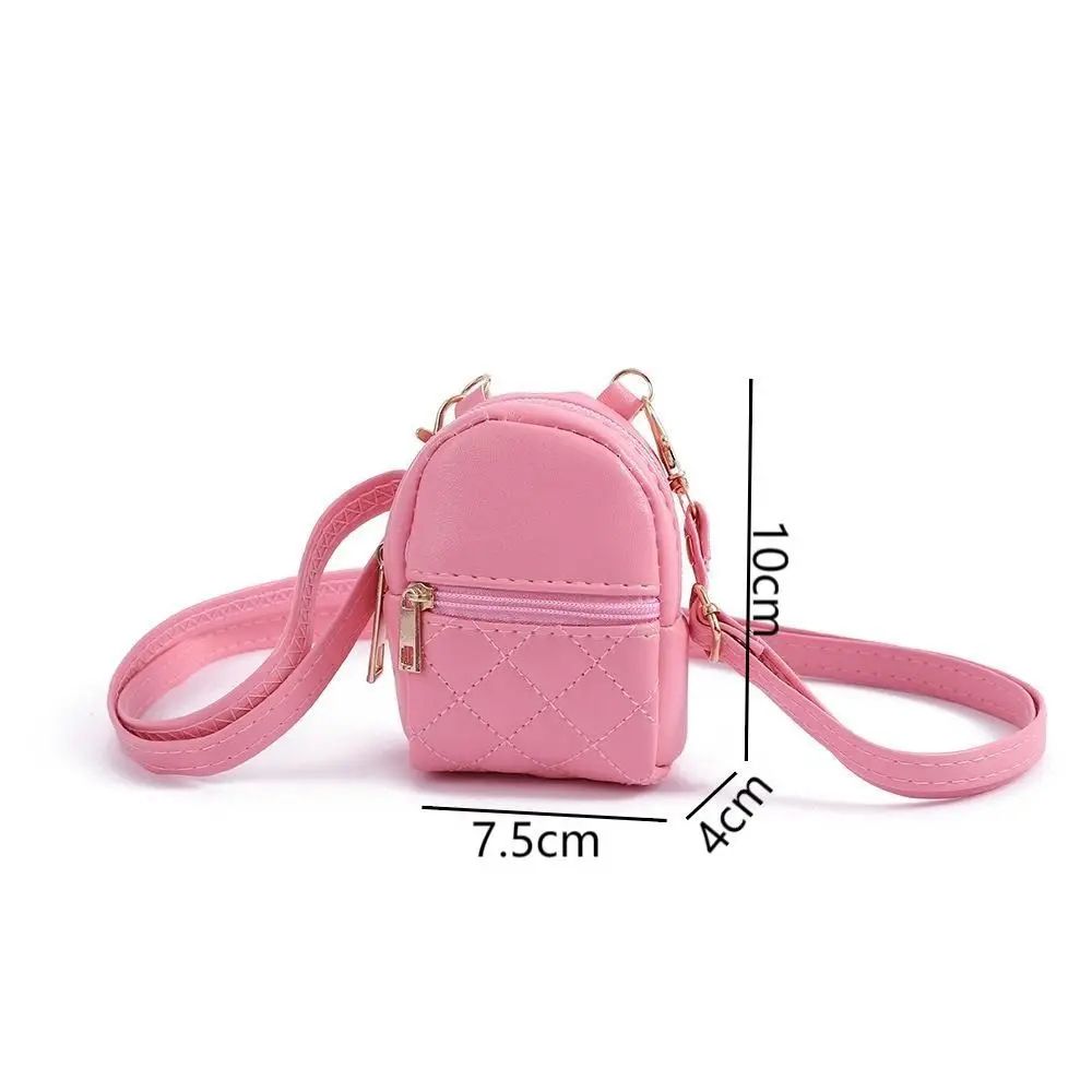 Mini PU Leather Crossbody Coin Purse Bag 5