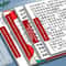 Transparent Calligraphy Stencil Ruler Writing Guide 7