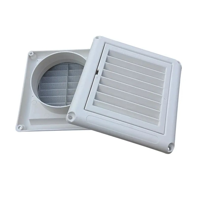 Wall Air Vent Grille Cover With Flaps 0