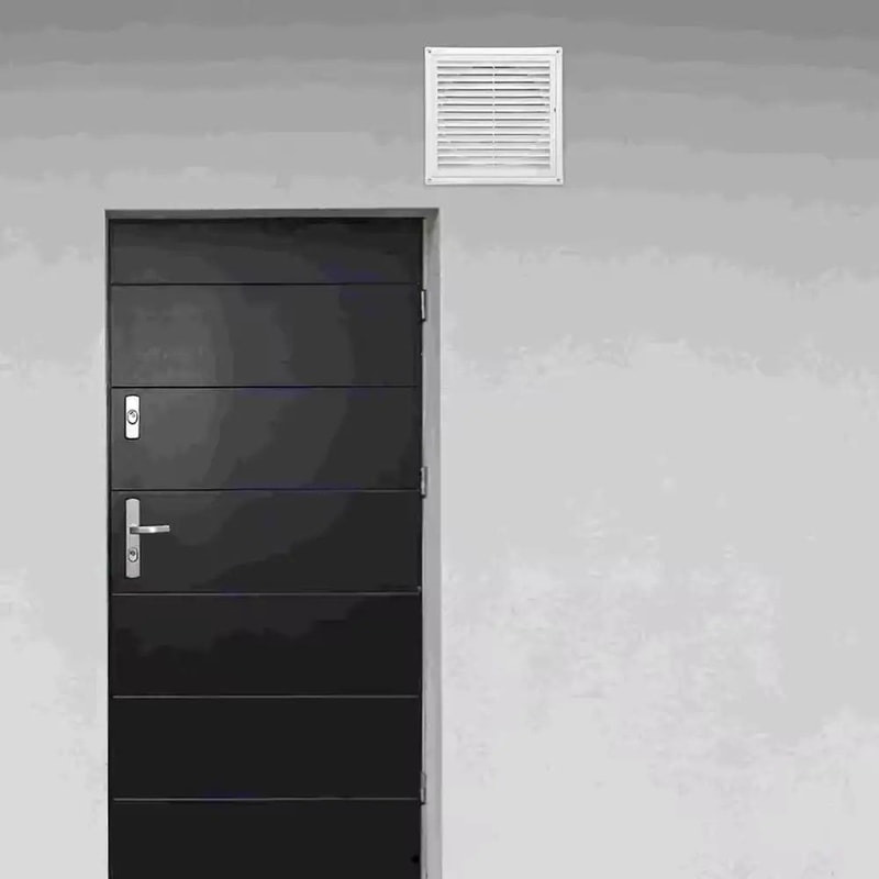 Wall Air Vent Grille Cover With Flaps 8