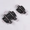 Zinc Alloy Glass Door Hinge Non Drilling Set 4