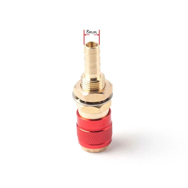 M6 M8 Welding Quick Connector Water Cooled Adapter 8