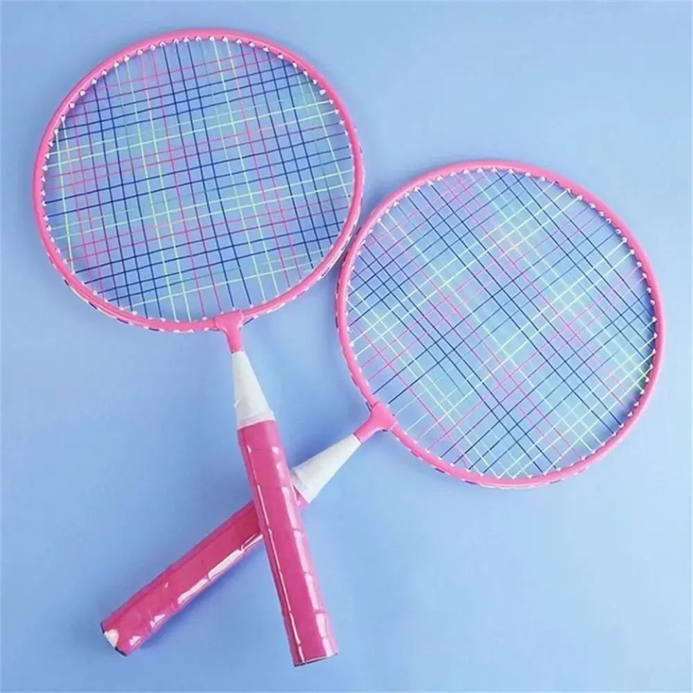 Kids Lightweight Badminton Racket Set With Bag 8