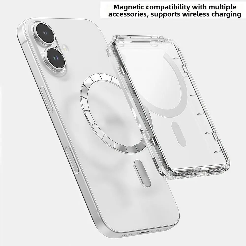 Transparent MagSafe Card Holder Wallet With Stand 12