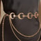 Vintage Moon Layered Waist Chain Belt For Women 8