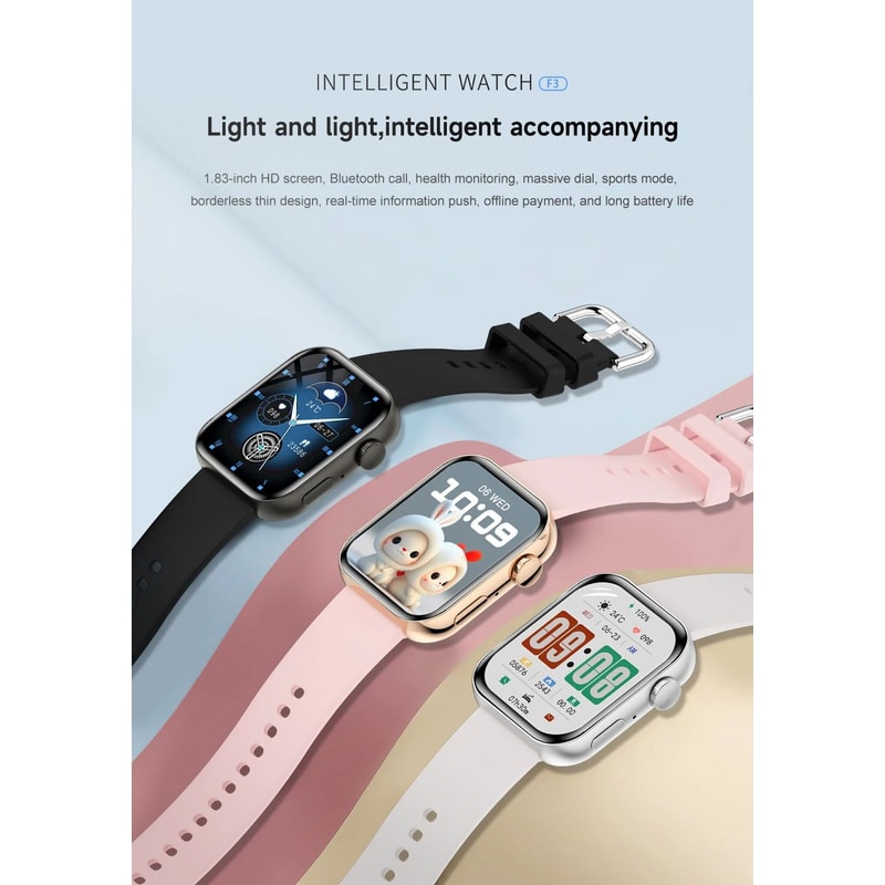 S11 Smartwatch HD AMOLED Display GPS Call Waterproof Watch 8