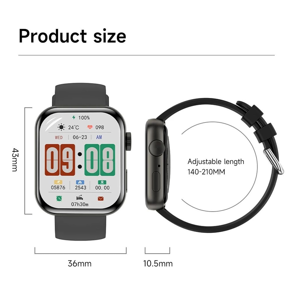 S11 Smartwatch HD AMOLED Display GPS Call Waterproof Watch 12