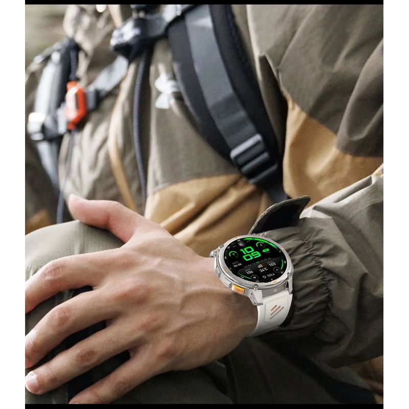 T Rex3 Pro Military Smartwatch GPS Compass 1100mAh Battery 10