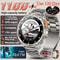 T Rex3 Pro Military Smartwatch GPS Compass 1100mAh Battery 23