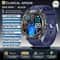 Health Monitoring Smartwatch ECG Heart Rate Blood Pressure Call 11