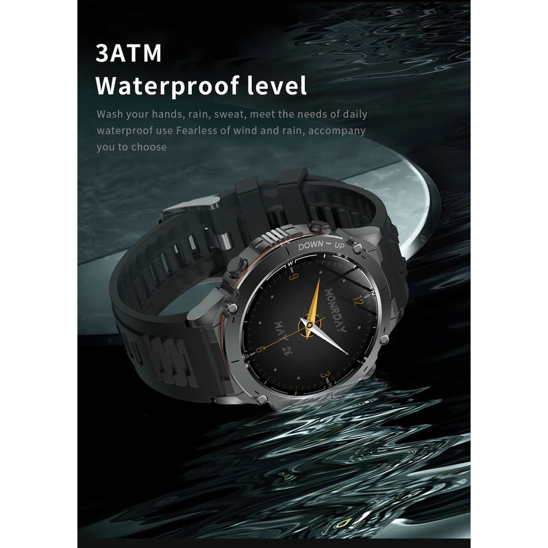 Stratos 4 GPS Smartwatch AMOLED HD Compass Altimeter Call 7