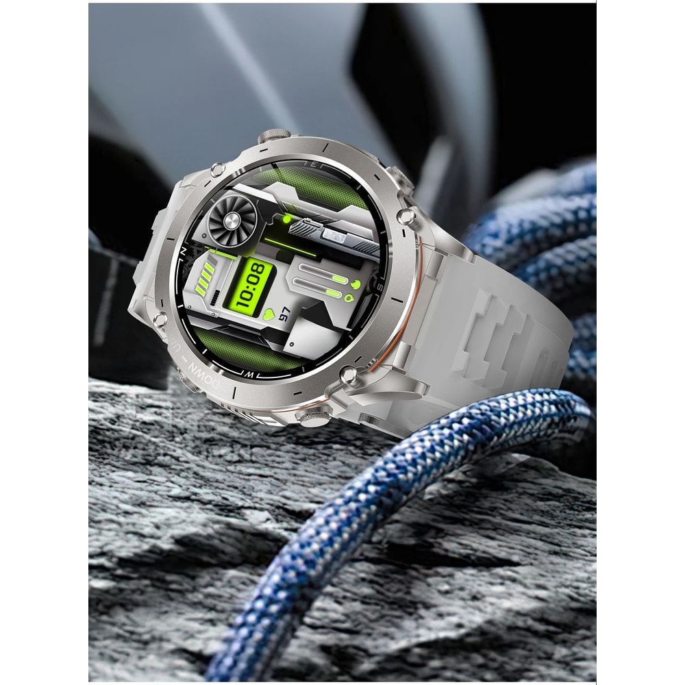 Stratos 4 GPS Smartwatch AMOLED HD Compass Altimeter Call 9