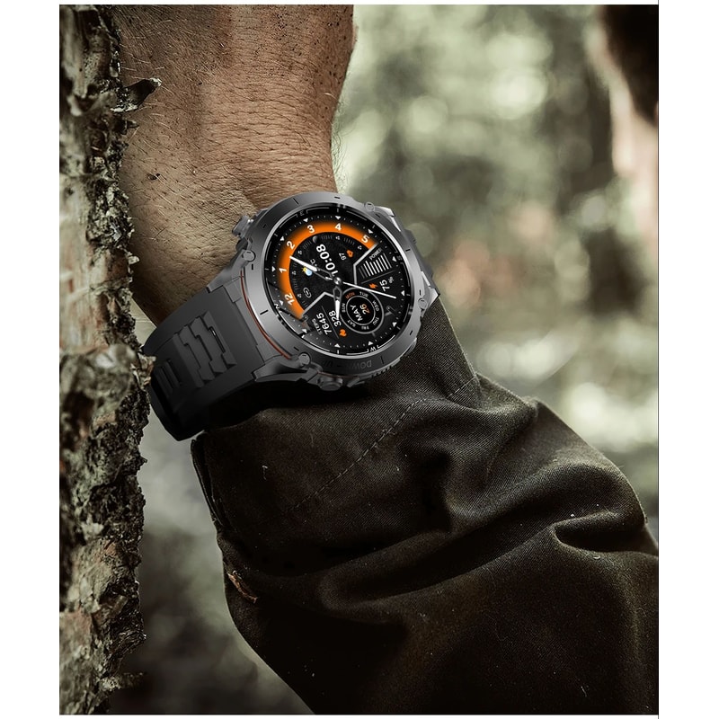 Stratos 4 GPS Smartwatch AMOLED HD Compass Altimeter Call 10