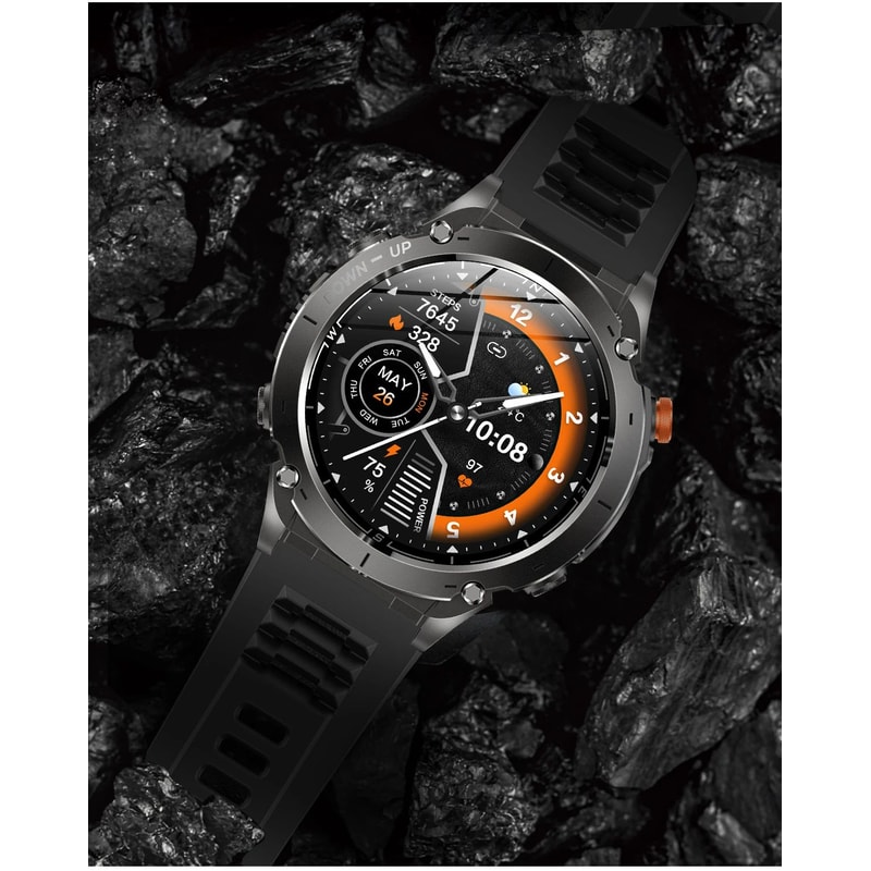 Stratos 4 GPS Smartwatch AMOLED HD Compass Altimeter Call 11