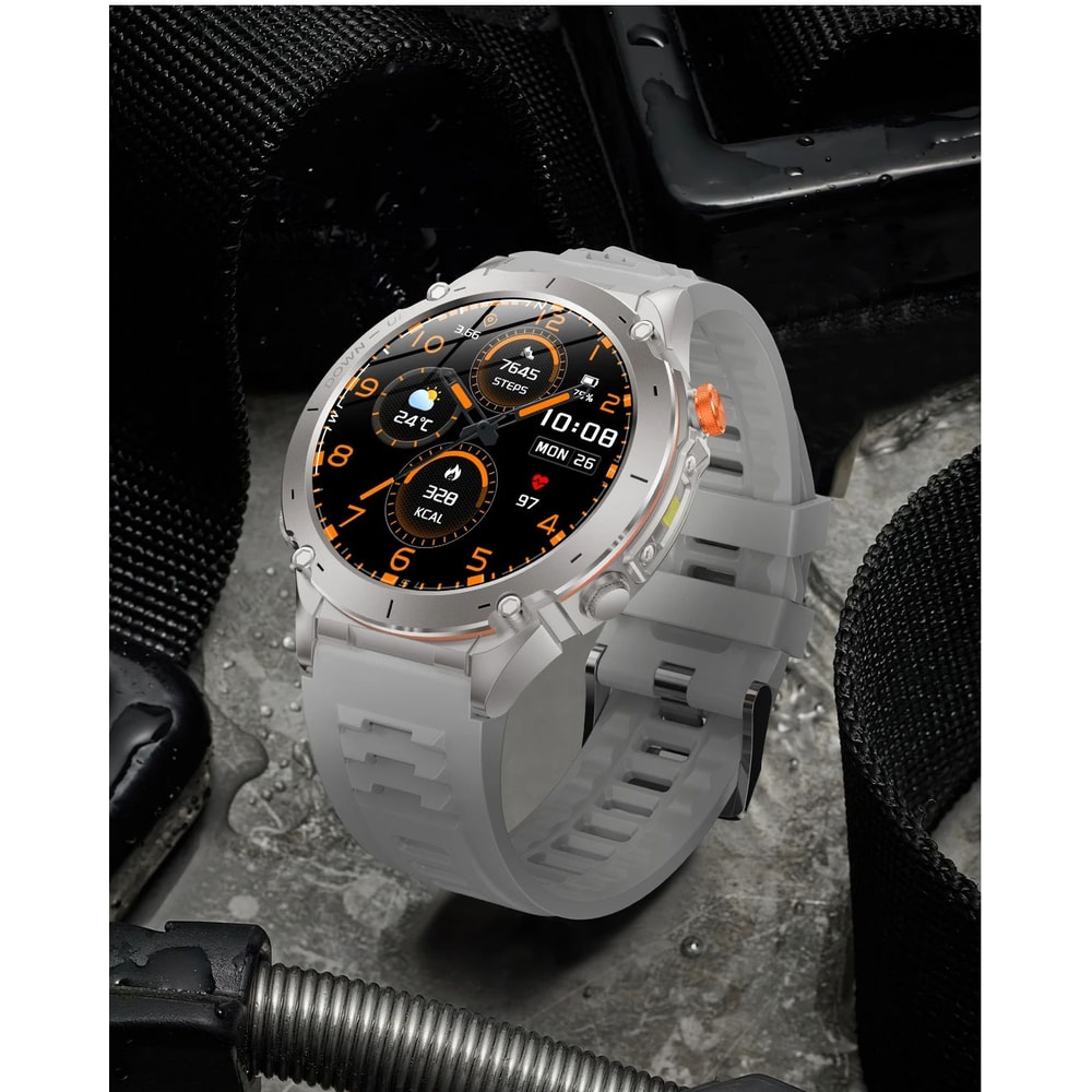 Stratos 4 GPS Smartwatch AMOLED HD Compass Altimeter Call 12