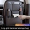 Luxury Faux Leather Car Seat Back Organizer With Storage 1