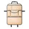 Luxury Faux Leather Car Seat Back Organizer With Storage 5