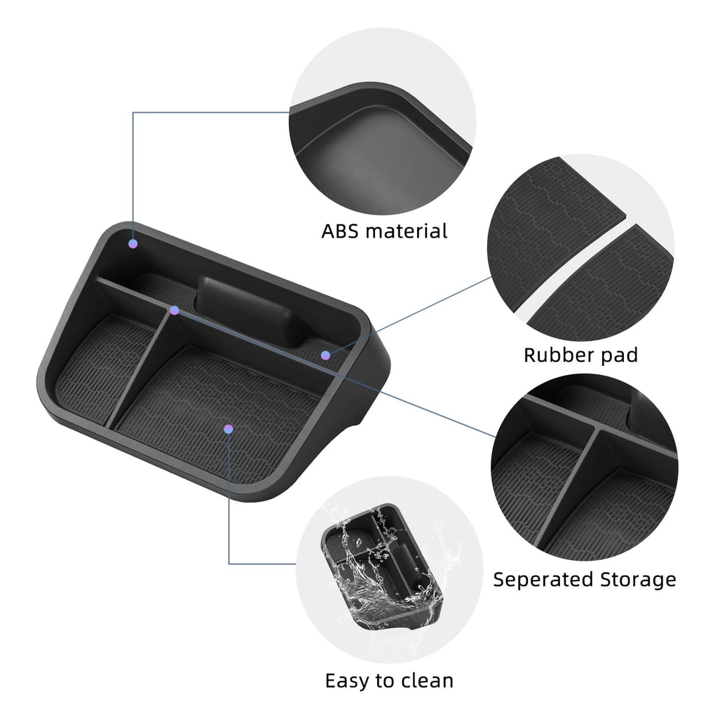 Dashboard Tray Organizer For BYD Atto 3 Yuan Plus Storage Box 3