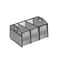 Foldable Car Trunk Organizer Waterproof Storage Bag 3 Compartments 6