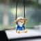 Cute Swing Duck Car Hanging Ornament Rearview Mirror Decor 3