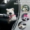 Cute Plush Puppy Car Steering Lever Decoration Bow Dog 0