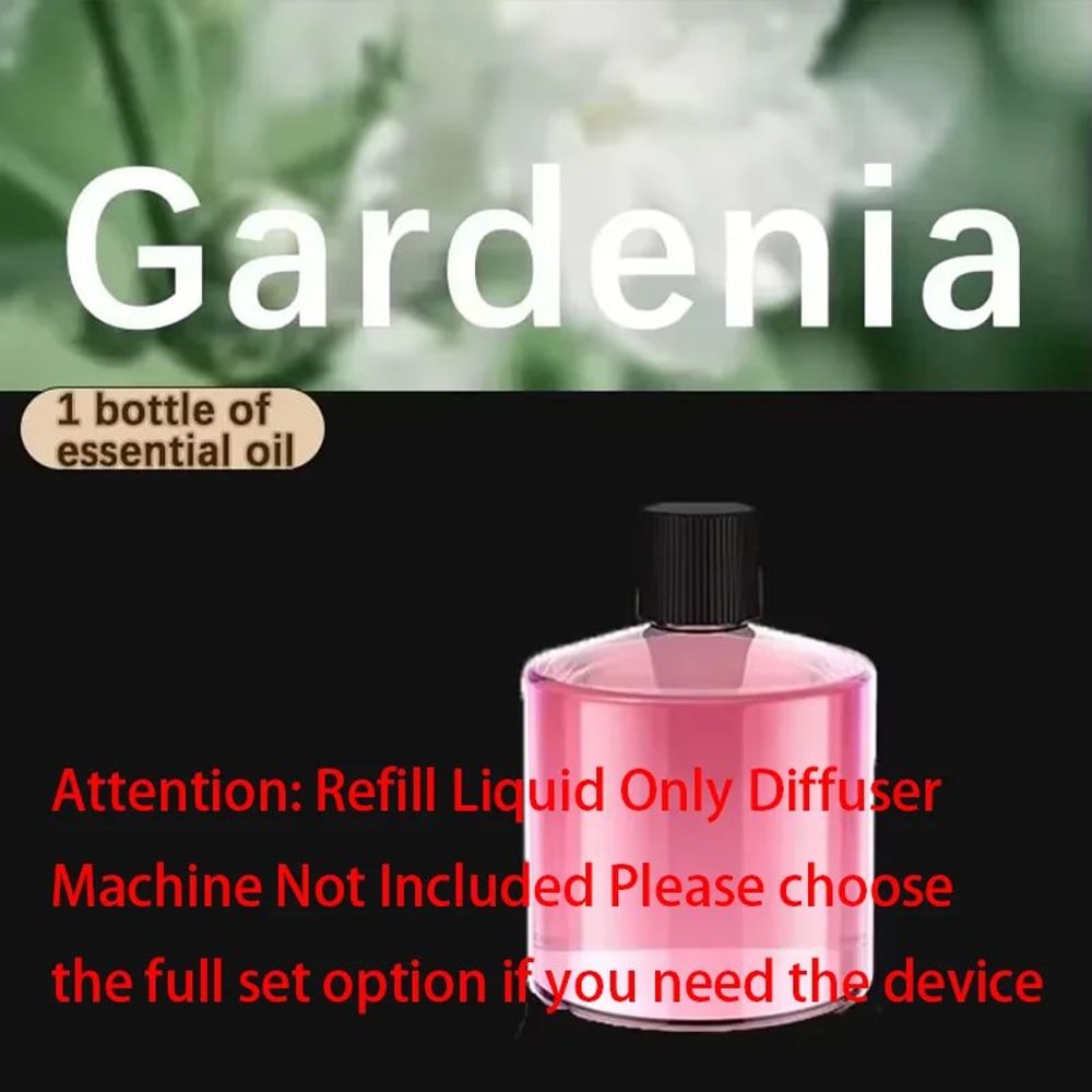 Rechargeable Smart Car Air Freshener Adjustable Aroma Diffuser 16