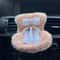 Cute Labubu Doll Car Seat Mini Safety Chair Decoration 6