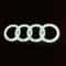LED Front Grill Emblem Light For Audi A3 A4 A5 A6 Q5 Q7 2