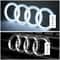 LED Front Grill Emblem Light For Audi A3 A4 A5 A6 Q5 Q7 4