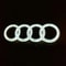 LED Front Grill Emblem Light For Audi A3 A4 A5 A6 Q5 Q7 8