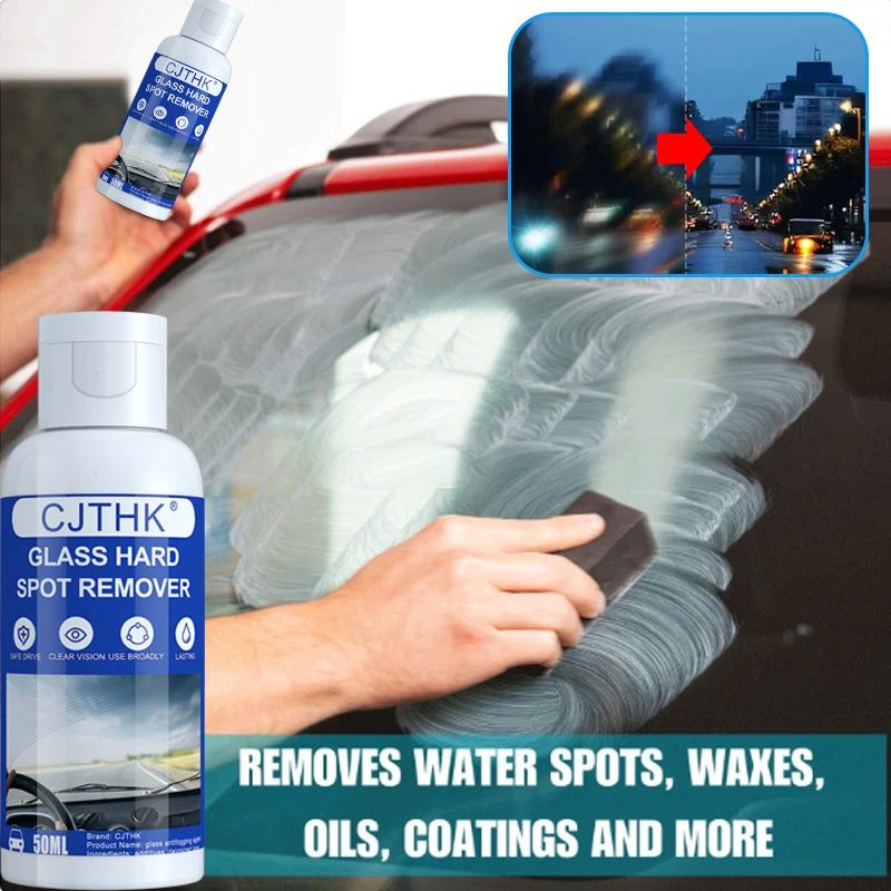 Car Glass Polish Coating Kit Hydrophobic Windshield Cleaner 0