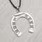 Lucky Horseshoe Car Pendant Hanging Ornament 5