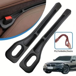 2pcs anti-leak stopper car seat gap filler organizer