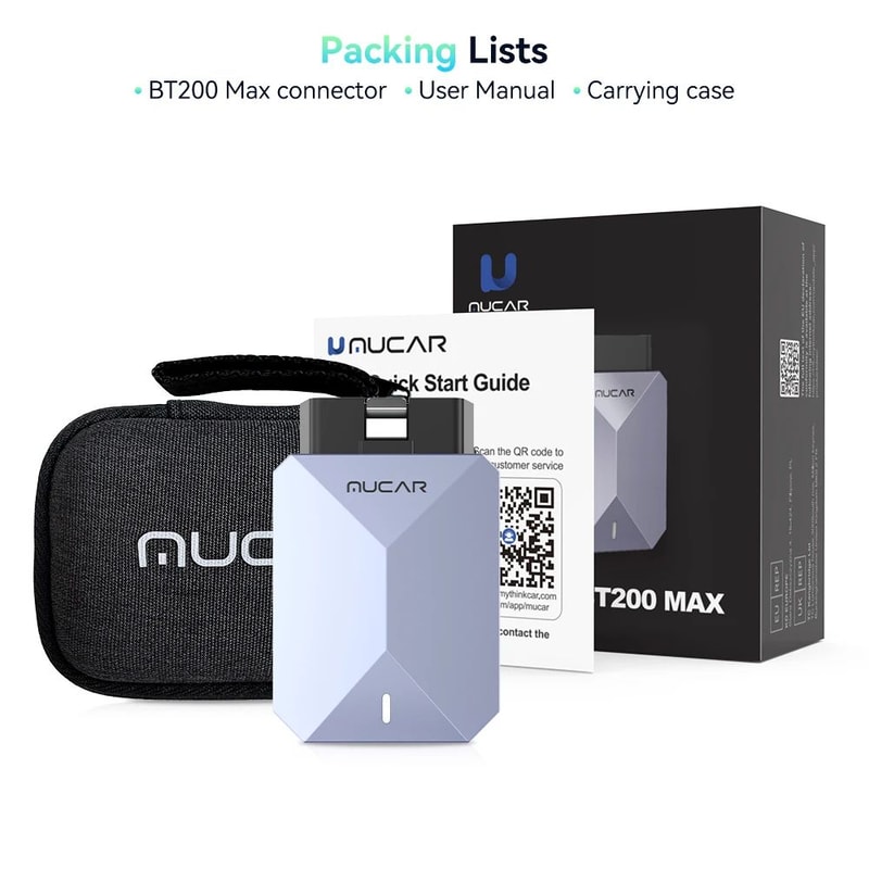MUCAR BT200 Max OBD2 Scanner 10
