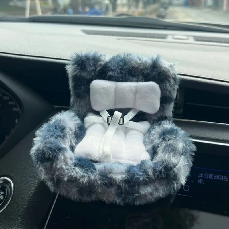 Kawaii Labubu Car Doll Seat Ornament 8