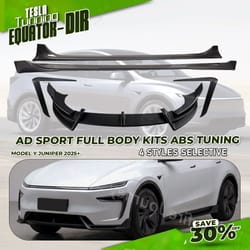 tesla model y juniper front lip body kit