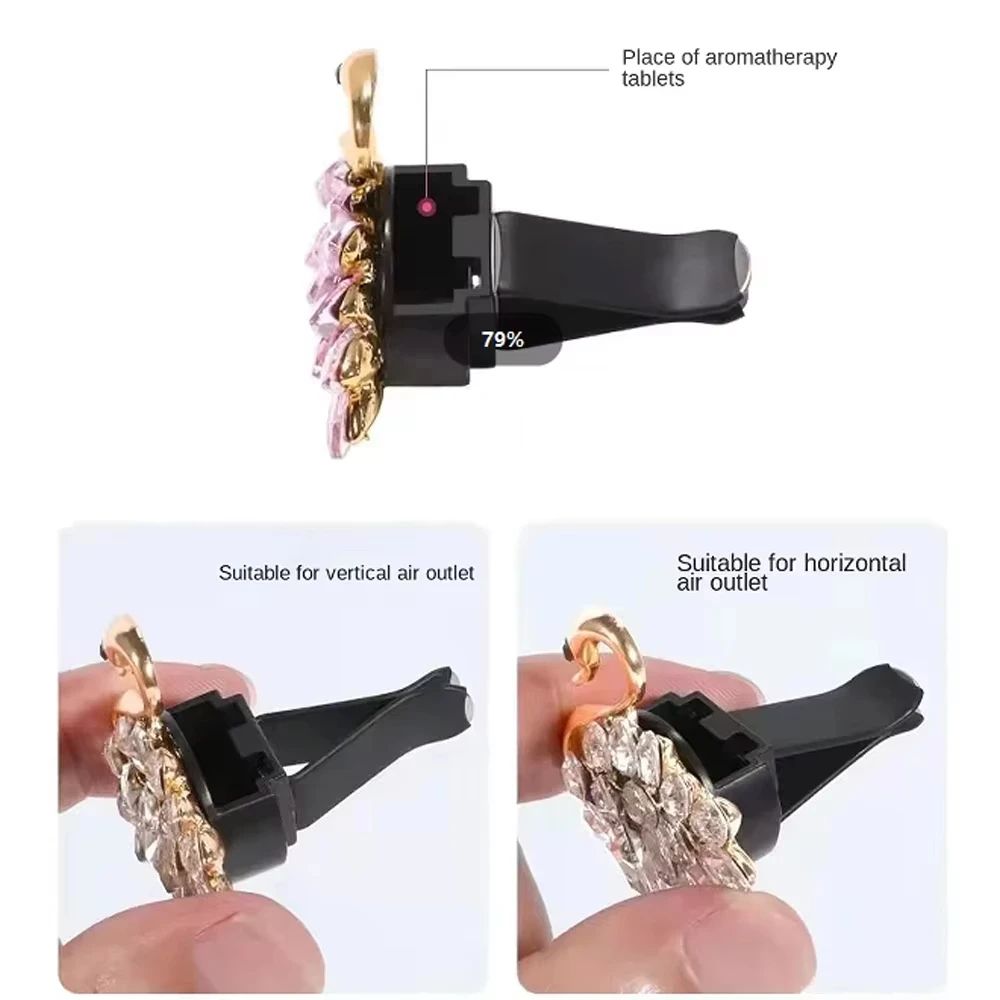 Flower Car Vent Perfume Clip 5