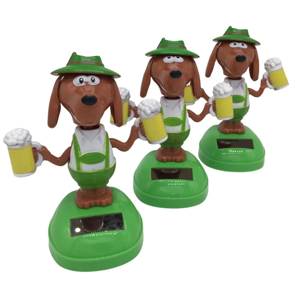 Solar Dancing Dog Dashboard Ornament 2