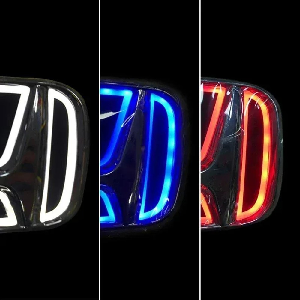 Honda LED Emblem Light Badge 5
