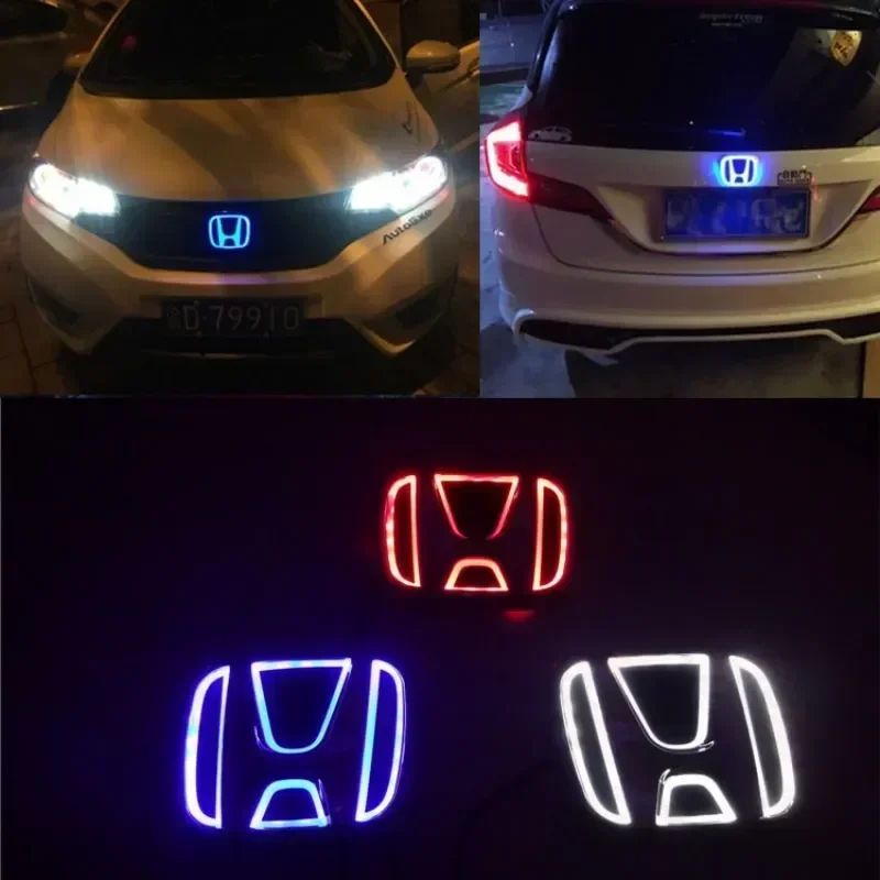 Honda LED Emblem Light Badge 6