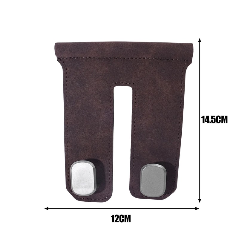 Leather Car Glove Box Hook Organizer 11